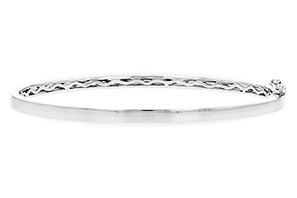 G327-62921: BANGLE (C243-95676 W/ CHANNEL FILLED IN & NO DIA)