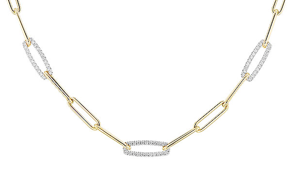 K328-45721: NECKLACE .75 TW (17 INCHES)
