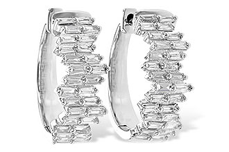 A244-86621: EARR .70 TW BAGUETTE DIAS