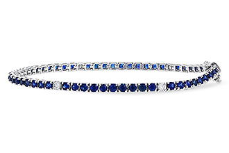 C329-37521: BRACELET 3.27 TW SAPP 3.52 TGW (7")