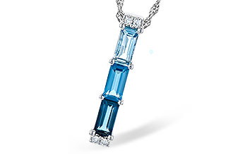 D327-57503: NECK 1.26 BLUE TOPAZ 1.30 TGW