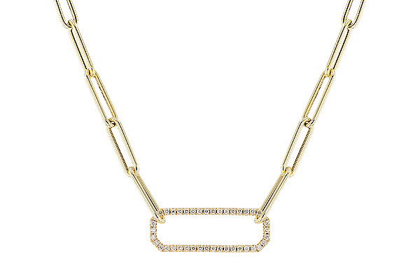 E328-45721: NECKLACE .50 TW (17 INCHES)