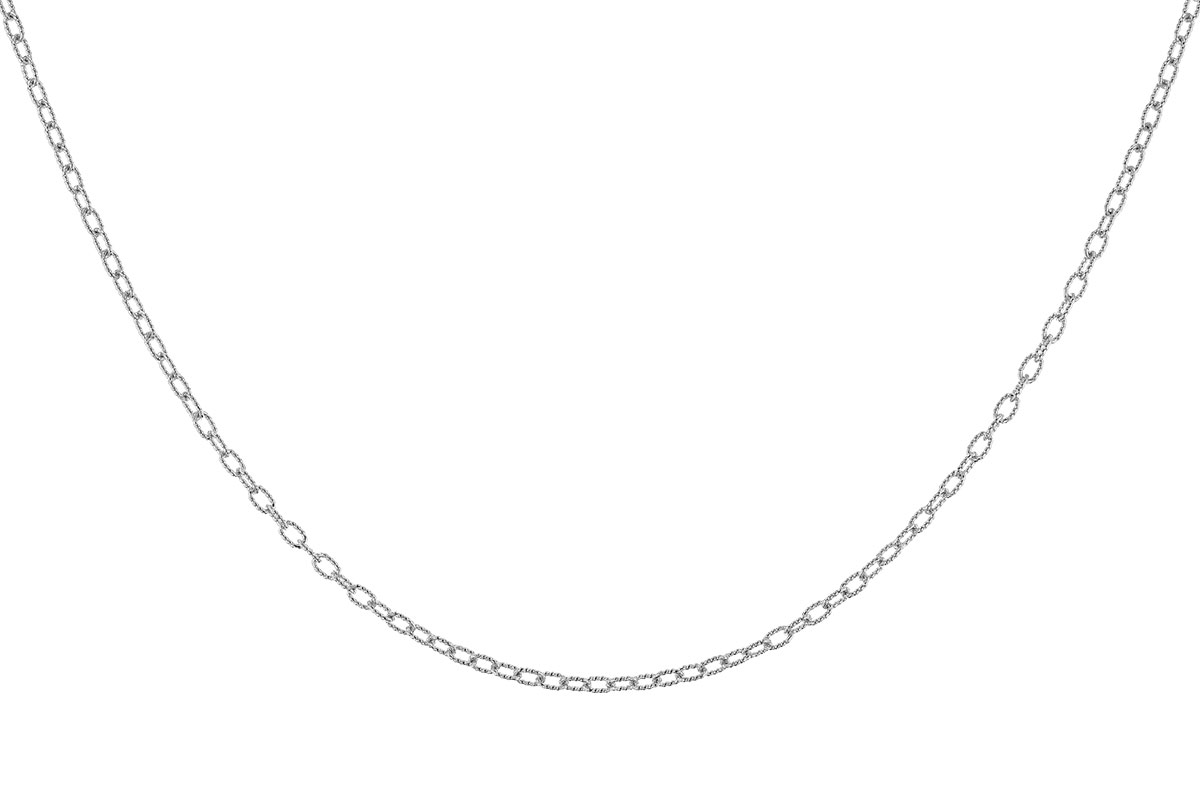 E328-51157: ROLO LG (18IN, 2.3MM, 14KT, LOBSTER CLASP)