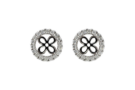H242-12930: EARRING JACKETS .30 TW (FOR 1.50-2.00 CT TW STUDS)
