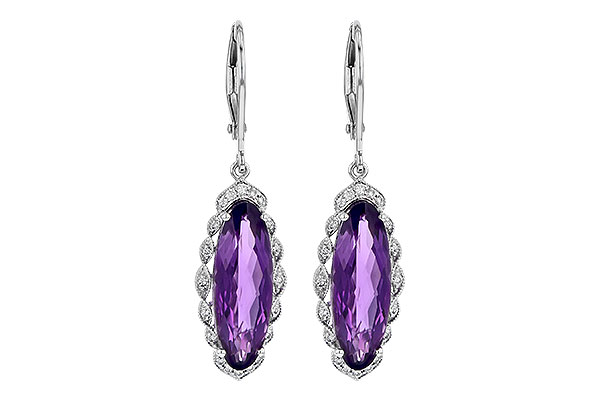 H244-89275: EARR 4.75 AMETHYST 4.90 TGW