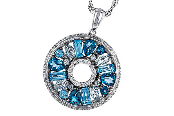 H329-40212: NECKLACE 1.67 BLUE TOPAZ 1.72 TGW