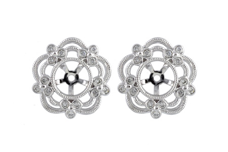 K240-31175: EARRING JACKETS .16 TW (FOR 0.75-1.50 CT TW STUDS)