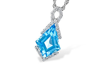 K327-56548: NECK 2.40 BLUE TOPAZ 2.53 TGW