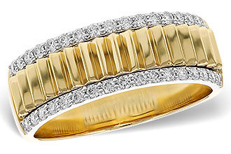 K329-42921: LDS DIA WED RG .33 TW