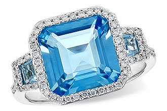 M244-89320: LDS RG 4.40 TW BLUE TOPAZ 4.60 TGW